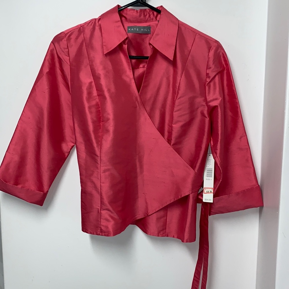 Kate Hill Silk Blazer